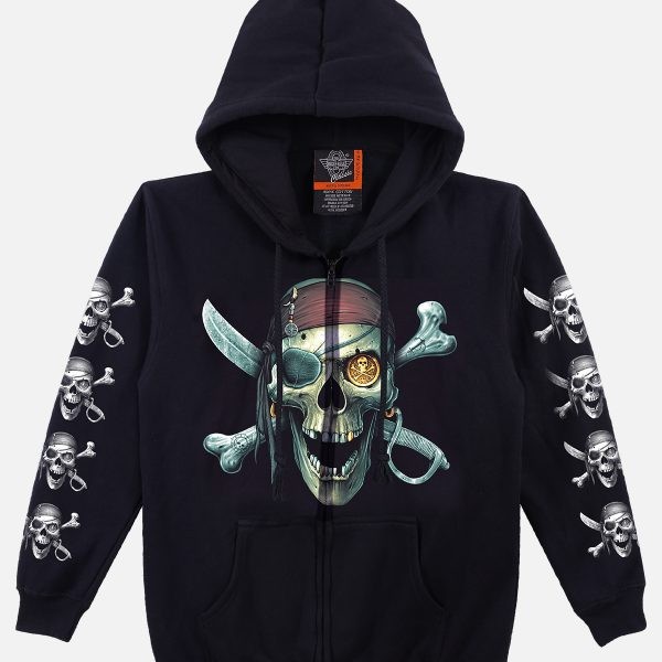 Kuschliger Sweatshirt Hoody "Pirat"
