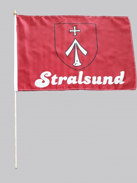 Stockfahne Hansestadt Stralsund